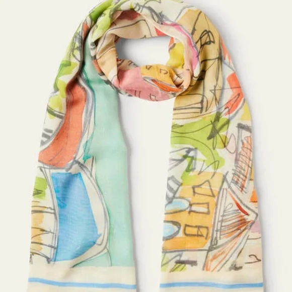 Printed Modal Stole - Picture 1 of 2